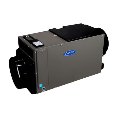 Carrier home dehumidifier unit with black finish