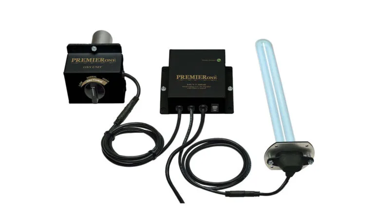 PremierOne UV air purifier system components