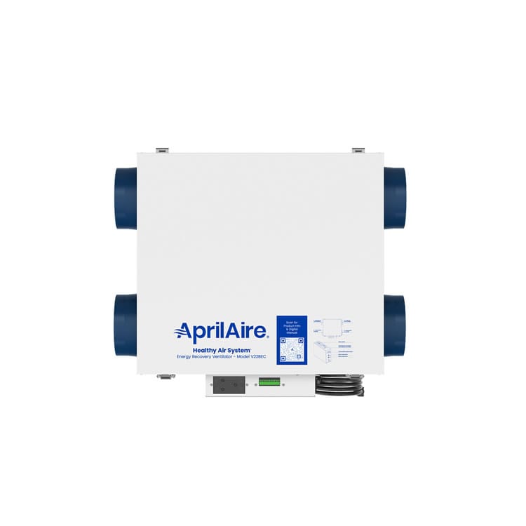 AprilAire energy recovery ventilator model V226C front view.